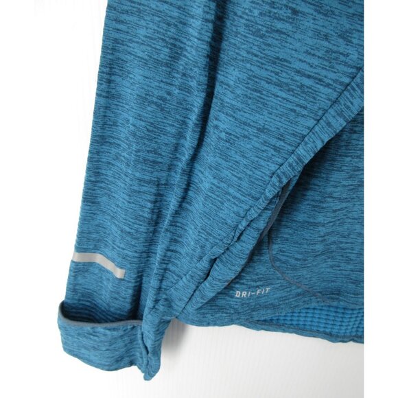 Nike Sweatshirt XXL Dri-Fit 1/4 Zip Reflective Running Training Active - Picture 3 of 14